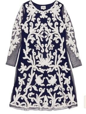 NWT Studio8 by Phase Eight Elegant White Embroidered Midi Dress